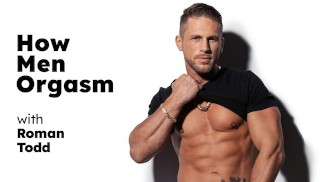 HETEROFLEXIBEL - Wie Männer mit dem muskulösen Kerl Roman Todd zum Orgasmus kommen! SIEH IHM BEIM WICHSEN ZU! VOLLSTÄNDIGE SZENE
