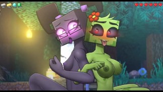 Minecraft Horny Craft - Parte 64 Threesome Finale Endergirl !! Por LoveSkySanHentai