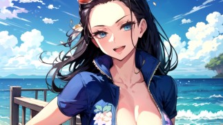Je kunt Nico Robin neuken zolang je wilt - One Piece JOI