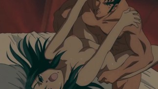 Schatje met lang haar houdt ervan om lul te berijden | Hentai