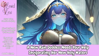 Een nieuw Rain Goddess heeft je hulp nodig om haar nieuwe Holy water te versterken [Erotische audio voor Men]
