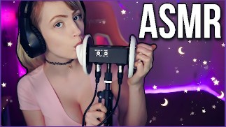 ASMR oor likken tintetjes + mondgeluiden