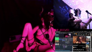 Futanari Dragon Girl Ties Shibari While Having A YIFF GOONER CUM PARTY!!! - REBD's Sex Lair Live {0}