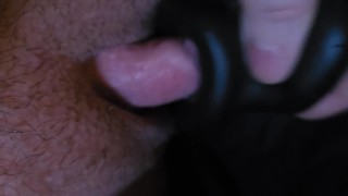 Enorme clit FTM neukt masturbator