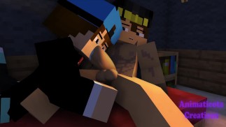 Sein riesiger leckerer Schwanz - Minecraft Gay Sex Mod