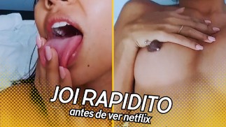 JOI un RAPIDITO antes de ver Netflix (Subtitulado)