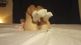 Frilly Sock Play Time