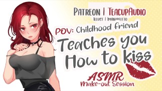 POV: Friend Teaches You How to Kiss (ASMR Make-Out Session)