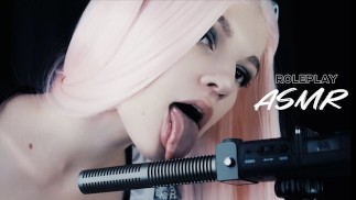 ASMR - MEID ZAL JE SCHOONMAKEN|2 MICROFOONS LIKKEN, OREN ETEN, MASSAGE, TRIGGERS |SOLY ASMR