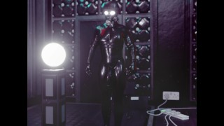 Latex-Drohne Mocap-Wachstumsanimation