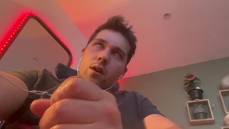 POV facetime com conversa suja e uma gozada enorme!