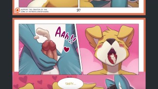 Furry Comic Dub: Weekend (Фурри-анимация, Фурри-фембой, Мультфильм,)
