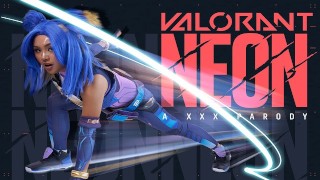Phoebe Kalib como el NEÓN de VALORANT no puede controlar su lujuria eléctrica