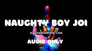 Naughty Boy JOI SOLO AUDIO