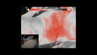 Fisting, esguichando, gozada em uma câmera de imagem térmica