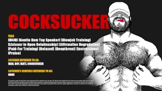 [Audio] Addestramento per succhiacazzi - Sii il migliore!