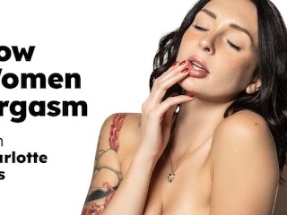 DE PRÈS - Comment Les Femmes Jouissent Avec L’adorable Charlotte Sins ! ORGASME INTENSE HITACHI ! SCÈNE COMPLÈTE