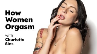 ZBLÍZKA - Jak ženy dosahují orgasmu s rozkošnou Charlotte hřeší! INTENZIVNÍ HITACHI ORGASMUS! CELÁ SCÉNA