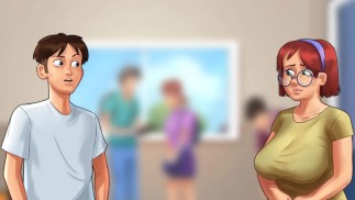 Summertime Saga Reworked (DarkCookie) - 27 Elle s’assit sur cette flûte par MissKitty2K