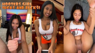 Scopare la cameriera troia di Hooters!