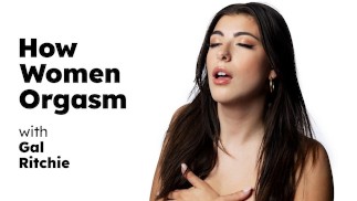 DA VICINO - Come le donne raggiungono l'orgasmo con l'attraente ragazza Ritchie! MASTURBAZIONE FEMMINILE DA SOLISTA! SCENA COMPLETA