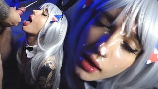 Gawr Gura werd een lustvol konijntje - Sunako_Kirishiki