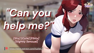 Sexy timido sconosciuto chiede il tuo aiuto in palestra [Breathy] [Gemito] [Ansimante]