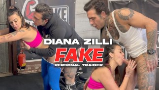FAKE PERSONAL TRAINER_Anal mit einer brünetten Milf