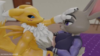Renamon X Judy