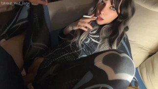 Süßes Spinnenbaby Rauchen und Ficken (vollständiges Video auf meinen 0nlyfans/ManyVids)