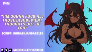 [F4M] Demon GF łamie cię po tym, jak próbujesz zerwać [FDom] [Jazda] [RP]