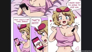 Pokemon Ash i Serena Fuck