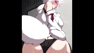 もみじはあなたを本当によく💕💦乗ります[東方変態アニメーション]