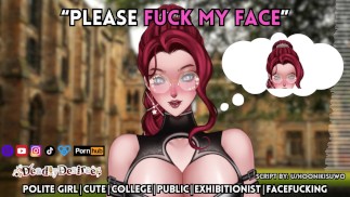 F4M | La timida ragazza carina del college ti chiede di scopare la sua faccia | Erotico Hentai Audio Gioco di Ruolo | ASMR