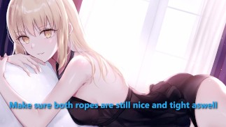 Saber očekává dokonalou poslušnost od svého mazlíčka Hentai femdom CEI
