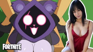 Eu assisti Raven Líder da Equipe! Fortnite Hentai com Elixir Elf