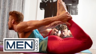MEN - Felix Fox, Tayler Tash et Olivier Robert dans un plan à 3 hardcore gay