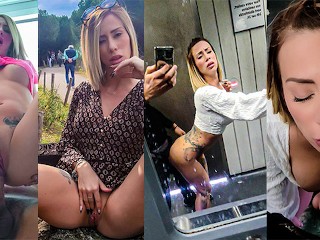 Littleangel84 - Mon Vlog Hard à Cannes ! Exhibs et Baises Publiques !