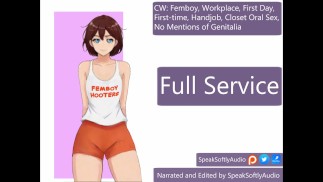 [Audio] Femboy geeft extra diensten bij Femboy Hooters F/A