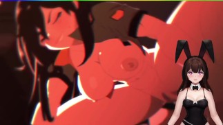 Bunny VTuber hodinky ZDARMA PRO VŠECHNY 3 [HENTAI]