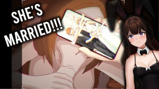 Bunny Vtuber reageert op orihime betrapt worden na gegangbanged te worden [HENTAI]