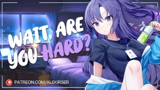 Tomboy Shortstack percebe sua ereção... E agora ela está obcecada por seu pau! | RPG ASMR