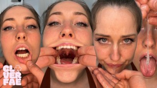 POV-Mund- und Rachen-Inspektion | Augenkontakt & Spucke | Klee-Feen