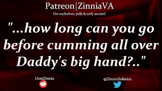 [M4F] Cumming Na Tátův Klín A Ruku, Zatímco Vy Hrajete Stardew [ASMR] [Škádlení]