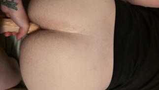 Femdom pegging ehemann hart anal