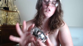 Chastity Dirty Talk sexy com Cage de pau e Hazel Sincaid
