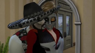 Spanischer Kerl fickt weißen Ehemann - Rauer Gesichtsfick - Bottom Schlampe bettelt darum - Sims XXX