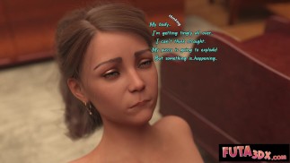 Futa3dX - El drama de Futa en el tribunal se convierte en Hot af JUICY trío