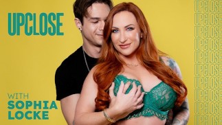 UP CLOSE - La perfetta MILF rossa Sophia Locke CREMA sul cazzo di Jayden Marcos fino a farsi CREAMPIED