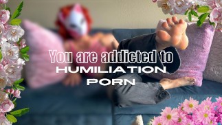 Goddess Chloe Love - Sesión de humillación adicta al porno